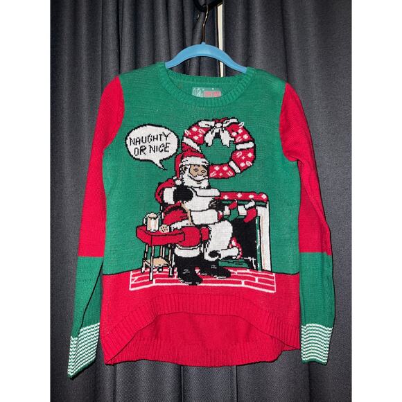 Ugly Christmas Sweater Sweaters - Ugly Christmas Sweater Xmas Size Small